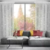 Gardine ALINA weiß silber 140x270 cm  Kräuselband Produktbild-Vorschau 12