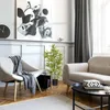 HOMCOM Künstlicher Bambus groß 90 cm Kunstpflanze im Topf Produktbild-Vorschau 2