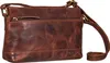ROYALZ Echtleder Vintage Handtasche Damen Umhängetasche Produktbild-Vorschau 1