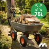 Zahradní vozík Přepravní přívěs Ruční vozík s funkcí Náhled obrázku produktu 11