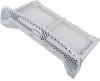 A close-up, angled view of a white lint filter for a washing machine or dryer. Produktbild-Vorschau