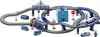 WOOPIE Electric Railway Car Track Police Station Helicopter Produktbild-Vorschau 1