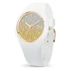 Ice-Watch - ICE glitter White Silber-gold - ICE lo White Produktbild-Vorschau 1
