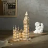 ROBOTIME Rolife Beleuchtetes 3D Holzpuzzle Big Ben 220 Produktbild-Vorschau 14