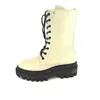 Calvin Klein Damen Stiefeletten YW0YW00843 ACF Farbe: Beige Produktbild-Vorschau 14