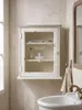 Clayre & Eef Szafka na leki 32x18x36 cm białe drewno Podgląd zdjęcia produktu 2
