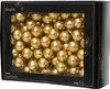 Mini-Weihnachtskugeln Light Gold am Draht matt Ø 2,5 cm aus Produktbild-Vorschau 3