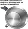 2,5L Milch- und Wachstopf mit Deckel, Edelstahl-Doppelwand, Produktbild-Vorschau 4