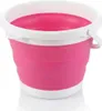 Secchio rotondo pieghevole, dimensioni:5 litri, colore:Rosa Anteprima dell’immagine prodotto 1