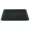 A dark gray silicone dish drying mat with a wavy pattern is shown on a white background. Produktbild-Vorschau