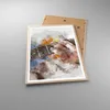 Gerahmtes Poster - Rahmen in heller Eiche - Gitarre Musik - Produktbild-Vorschau 3