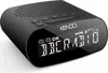 A black KENDO DAB clock radio with a digital display. Produktbild-Vorschau