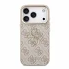 Funda para iPhone 18 Pro de Guess, de cuero sintético rosa, Vista previa de la imagen del producto 4
