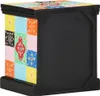 vidaXL Nachttisch Mehrfarbig 40 x 35 x 45 cm Massivholz Produktbild-Vorschau 3