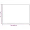 vidaXL Coperta ponderata con fodera Grigio 152x203 cm 7 kg Anteprima dell’immagine prodotto 6