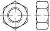 Sechskantmutter ISO 4032 links M6 A 4 - 70 100 Stück Produktbild-Vorschau 1