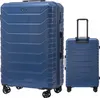 WINGS Große Reisegepäck XXL Koffer TSA Blau | 100% Produktbild-Vorschau 1