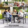 Outsunny Table š€ manger de jardin pour 4 personnes, table Voir les images du produit 6