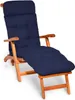 Beautissu 2X Bequeme Liegenauflage Deckchair, 200x50x8 cm, Produktbild-Vorschau 4