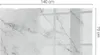 Bedruckte Glas Tischplatte 140x70 cm – Glasplatte mit Motiv Produktbild-Vorschau 7