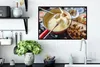MuchoWow® MuchoWow® Gerahmtes Poster Käsefondue mit Brot Produktbild-Vorschau 3