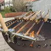 Support pour poisson à piquer | Asado Grill| avec réglage Voir les images du produit 6