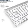 INF Combo Tastiera e Mouse Wireless - Argento Anteprima dell’immagine prodotto 3