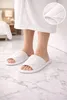 Hausschuhe - Badeschuhe - Weiß - Einheitsgröße - Spa Produktbild-Vorschau 3