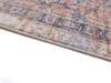Kulatý koberec 100 cm FRANCO s ornamenty - modrý / béžový Náhled obrázku produktu 7