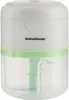 A white and green mini food chopper is shown against a white background. Náhľad obrázku produktu