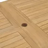vidaXL Rozkładany stół ogrodowy 180-280x100x75 cm z litego Podgląd zdjęcia produktu 8