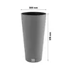 Květináč FURU Square Balcony Box Flowerpot Grey 27 L Náhled obrázku produktu 2
