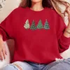 Sweatshirt Damen Pullover  Merry Christmas Pulli Longsleeve Produktbild-Vorschau 1