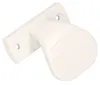 A white door handle with a mounting plate, shown against a white background. Náhled obrázku produktu