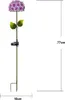 LED-Solarstab 'Hortensia', pink Produktbild-Vorschau 4