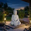 Relaxdays Statua di Buddha seduto, XL 71 cm, statua da Anteprima dell’immagine prodotto 3