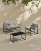 SONGMICS Balkonmöbel Set, 4-teilig, Garten Sitzgruppe mit 2 Produktbild-Vorschau 8