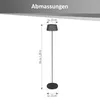 LED Solar Stehleuchte Stehlampe dimmbar Dämmerungssensor Produktbild-Vorschau 2