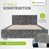 Juskys Polsterbett Nizza 140x200 cm mit Matratze - Produktbild-Vorschau 7