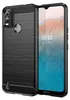 Nokia C21 Plus Hülle, Carbon-Faser TPU Silikon Stoßfest Produktbild-Vorschau 1