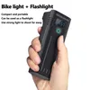 10000 mAh Fahrradbeleuchtung USB-LED-Akku-Set Mountainbike Produktbild-Vorschau 7