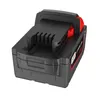 A black and red power tool battery pack is shown against a white background. Produktbild-Vorschau