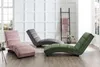 SalesFever Relaxliege | Stoffbezug in Samt-Optik | Gestell Produktbild-Vorschau 5