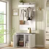 Merax Garderobeset, 3-in-1: Entreegarderobe met Productafbeelding-voorbeeld 4