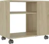 vidaXL Odkládací stolek Sonoma Oak 70x35x55 cm výrobek ze Náhled obrázku produktu 1