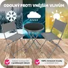 TecTake 403588, Šedá, 2 sedadlo/sedadel, Dospělí a děti, Náhled obrázku produktu 9