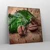 Wanduhr - Quadrat - Glasuhr - Aroma Kaffee Pflanze Samen - Produktbild-Vorschau 4