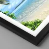 Gerahmtes Poster - Schwarzer Rahmen - Strand Urlaub Insel Produktbild-Vorschau 2