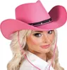 Cowboyhut Wichita – pinker Westernhut mit Kordel für Damen Produktbild-Vorschau 3