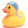 Badeente Mädchen mit dem Perlenohrring Vinyl 9 cm Produktbild-Vorschau 1